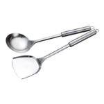 Anti-Scald Stainless Steel Kitchen Utensil Spatula