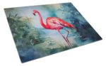 Flamingo Glass Cutting Board