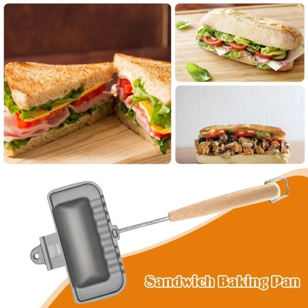 Hot Dog Double-Sided Sandwich Baking Pan