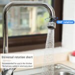 Kitchen Gadgets 2 Modes 360 Rotatable Bubbler High Pressure Faucet