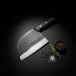 Stainless Steel Meat Cleaver Knife – Easy-Cut Bone & Poultry Knife