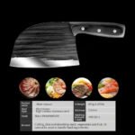 Stainless Steel Meat Cleaver Knife – Easy-Cut Bone & Poultry Knife