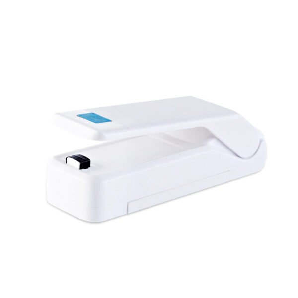 NNEDSZ Kitchen Gadget: Portable Heat Sealer - Seals Bags, Cuts, Holds Phone